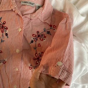 Sweetest vintage picnic blouse